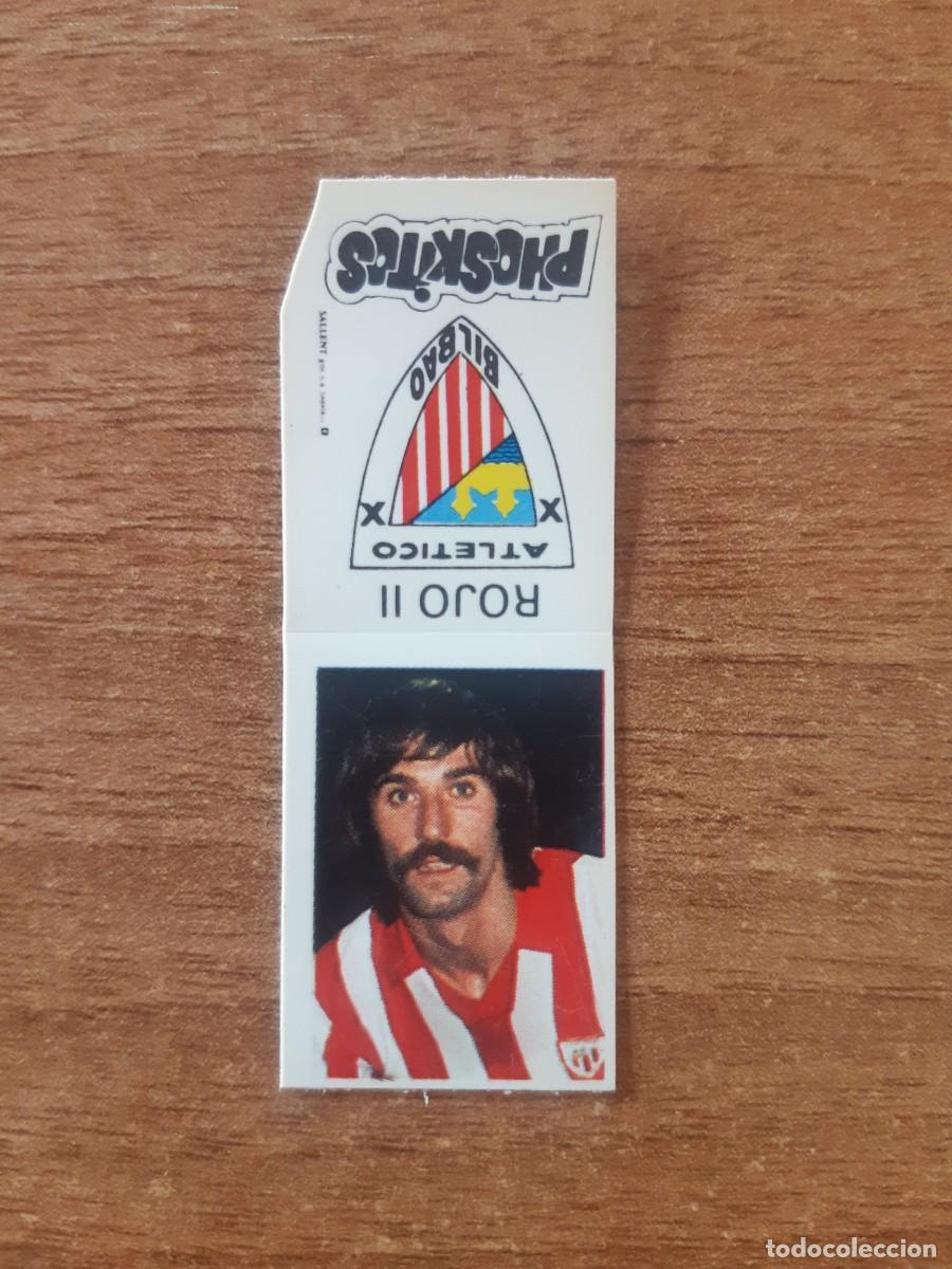 Coleccionismo Cromos antiguos: CROMO F&Uacute;TBOL ROJO II ATHLETIC BILBAO PHOSKITOS 1976
