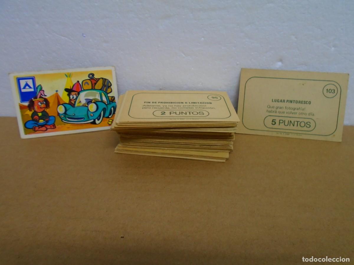 Collectionnisme Cartes &agrave; collectionner anciennes: LOTE DE 56 CROMOS NUNCA PEGADOS DE LA COLECCION &rdquo;LA AVENTURA DE LA CIRCULACION&rdquo;ESTE, 1973.