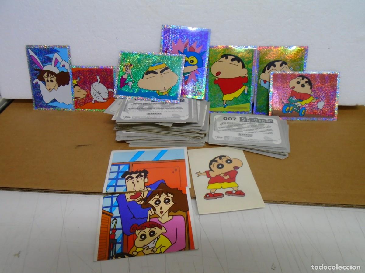 Coleccionismo Cromos antiguos: LOTE DE 143 CROMOS DEL ALBUM&rdquo;SHINCHAN&rdquo; PANINI 1992.
