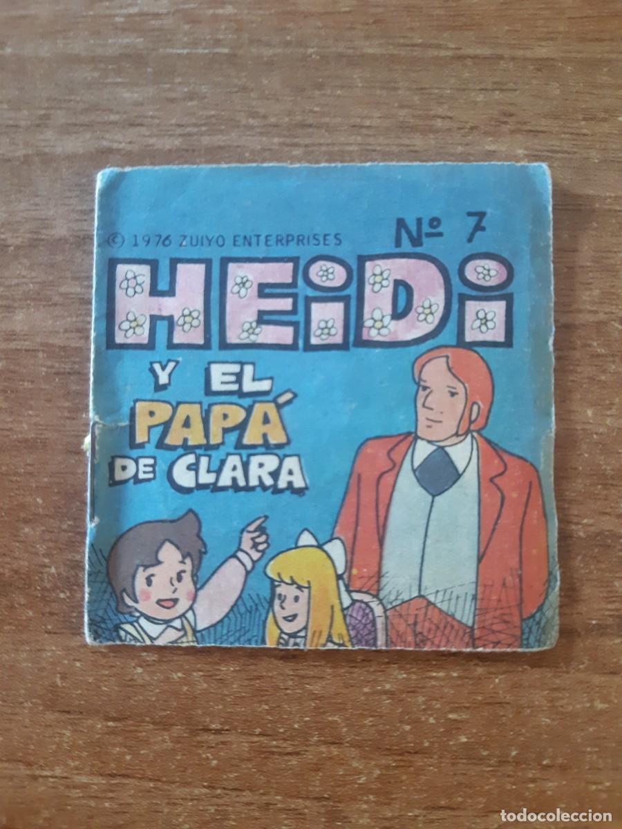 Coleccionismo Cromos antiguos: MINI CUENTO N&deg;7 HEIDI Y EL PAP&Aacute; DE CLARA PHOSKITOS 1976