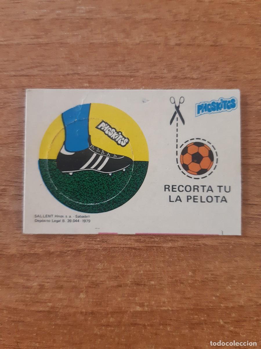 Coleccionismo Cromos antiguos: CROMO RECORTABLE PHOSKITOS RECORTA TU PELOTA A&Ntilde;O 1979