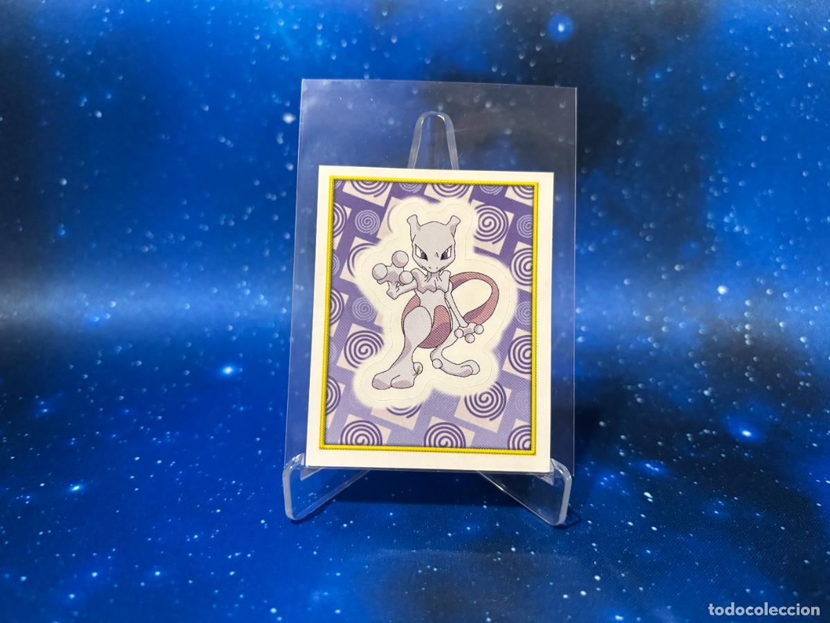 Coleccionismo Cromos antiguos: Pok&eacute;mon Merlin Collections 2000 N&ordm;106 Mewtwo Sticker Original Nintendo Vintage