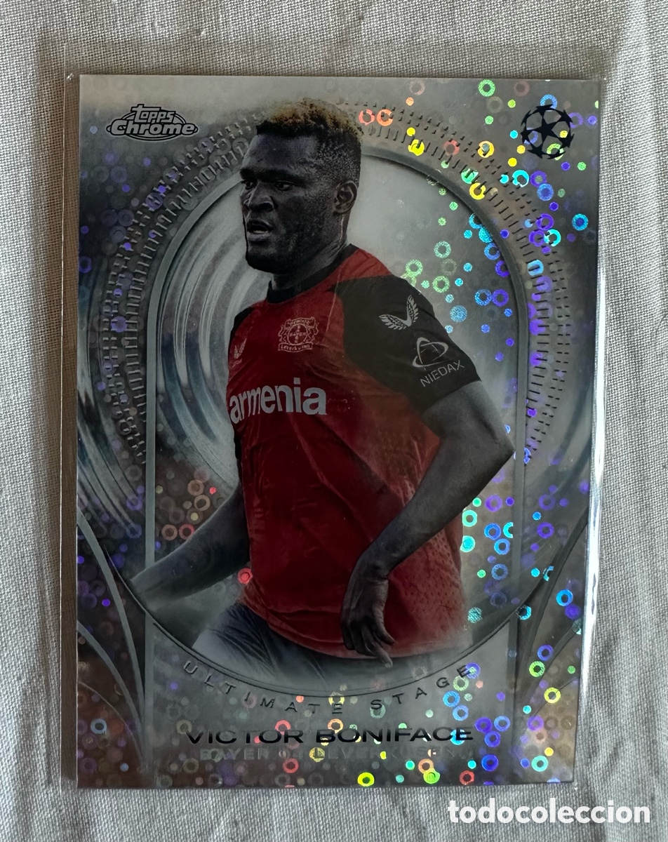 Coleccionismo Cromos antiguos: Victor boniface Ultimate stage Topps Chrome