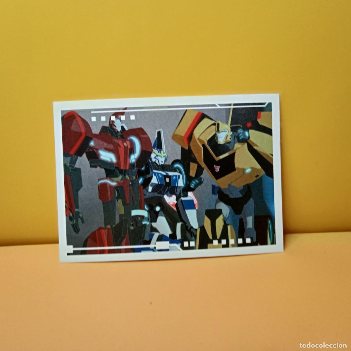 Coleccionismo Cromos antiguos: PANINI: TRANSFORMERS ROBOTS IN DISGUISE (A&Ntilde;O 2015) CROMO N&ordm; 45