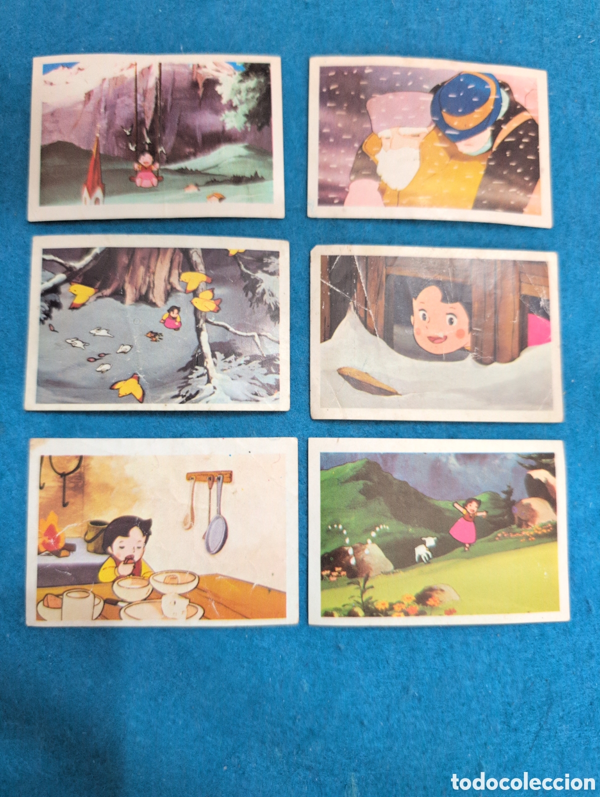 Coleccionismo Cromos antiguos: Cromos Heidi editorial fher