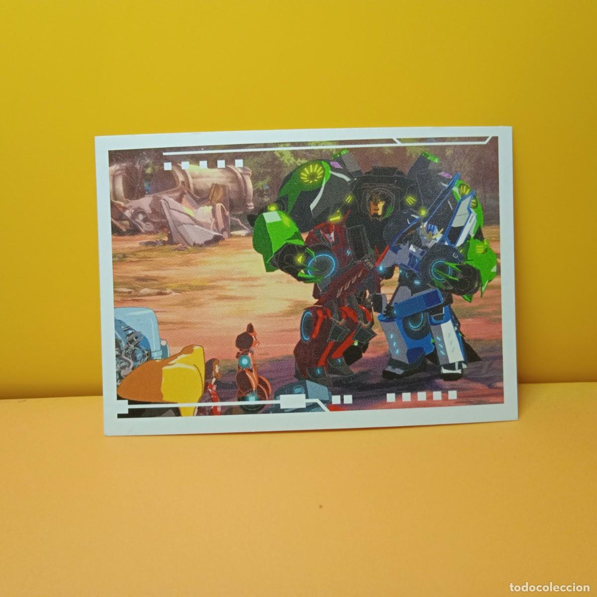 Coleccionismo Cromos antiguos: PANINI: TRANSFORMERS ROBOTS IN DISGUISE (A&Ntilde;O 2015) CROMO N&ordm; 60