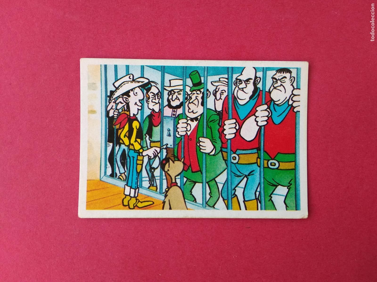Collectable Antique Stickers: CROMOS EDICIONES ESTE 1985 LUCKY LUKE CROMO NUNCA PEGADO N&ordm; 181