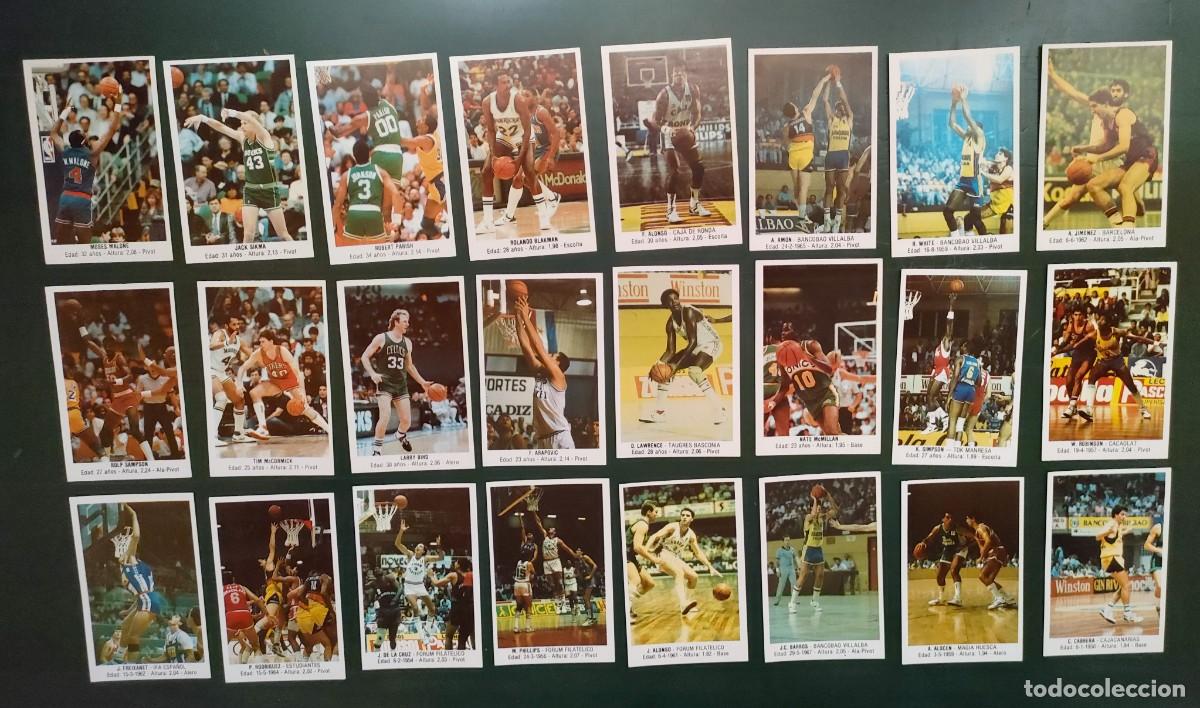 Coleccionismo Cromos antiguos: 24 cromos Baloncesto 1988 88 NBA Converse