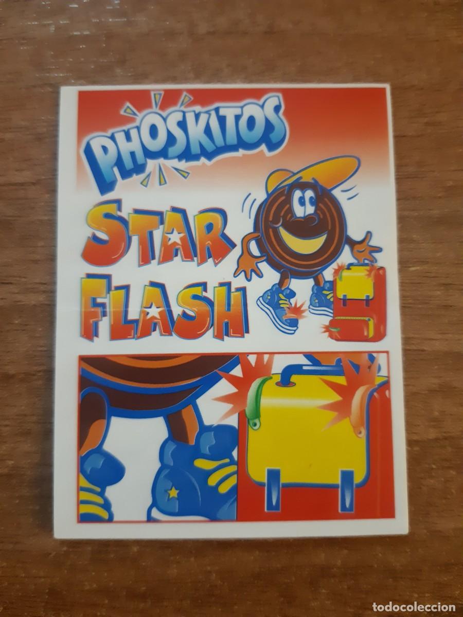 Coleccionismo Cromos antiguos: CROMO ADHESIVO COLECCI&Oacute;N STAR FLASH 1 PUNTO PHOSKITOS A&Ntilde;O 1996. SIN PEGAR