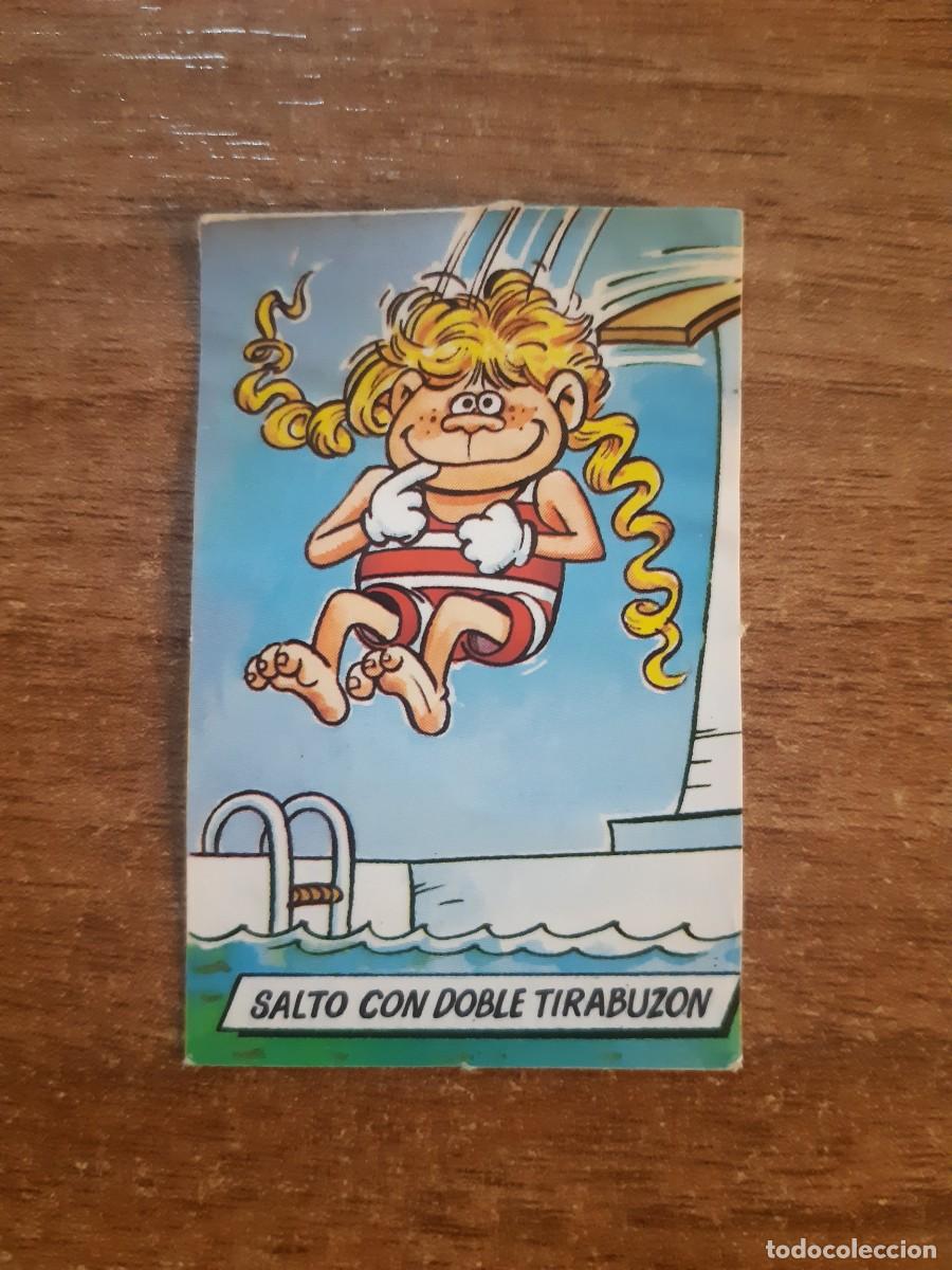 Coleccionismo Cromos antiguos: CROMO ADHESIVO SALTO CON DOBLE TIRABUZ&Oacute;N COLECCI&Oacute;N BOTIBOINGS PHOSKITOS A&Ntilde;O 1988. SIN PEGAR