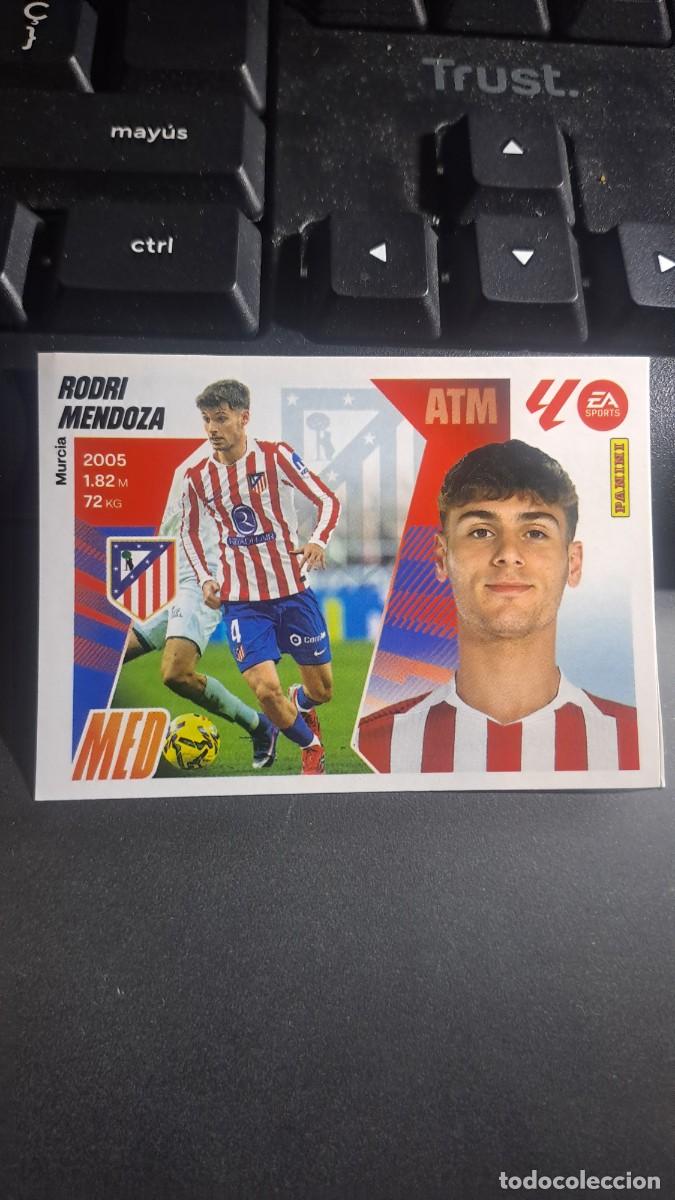 Coleccionismo Cromos antiguos: CROMO RODRI MENDOZA 5 MERCADO DE INVIERNO 5 ATLETICO MADRID LIGA 2025 2026 25 26 ESTE PANINI NUNCA P
