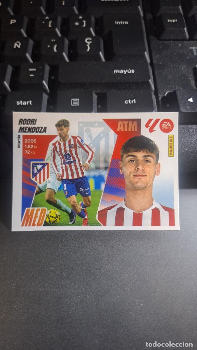 Coleccionismo Cromos antiguos: CROMO RODRI MENDOZA 5 MERCADO DE INVIERNO 5 ATLETICO MADRID LIGA 2025 2026 25 26 ESTE PANINI NUNCA P