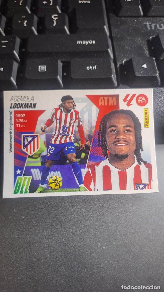 Coleccionismo Cromos antiguos: CROMO LOOKMAN 6 MERCADO DE INVIERNO 6 ATLETICO MADRID LIGA 2025 2026 25 26 ESTE PANINI NUNCA PEGADO