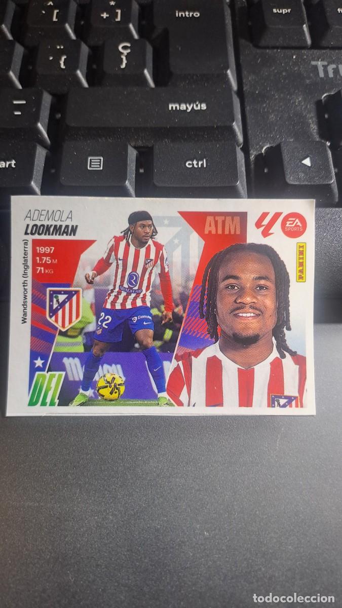 Coleccionismo Cromos antiguos: CROMO LOOKMAN 6 MERCADO DE INVIERNO 6 ATLETICO MADRID LIGA 2025 2026 25 26 ESTE PANINI NUNCA PEGADO