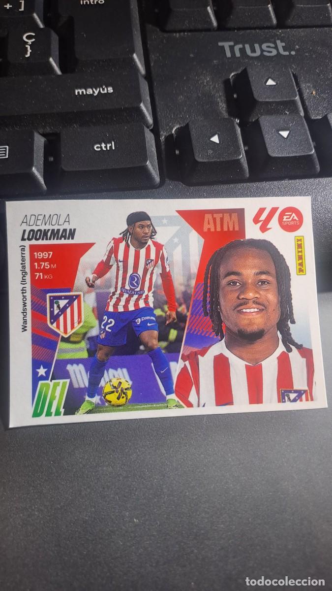 Coleccionismo Cromos antiguos: CROMO LOOKMAN 6 MERCADO DE INVIERNO 6 ATLETICO MADRID LIGA 2025 2026 25 26 ESTE PANINI NUNCA PEGADO