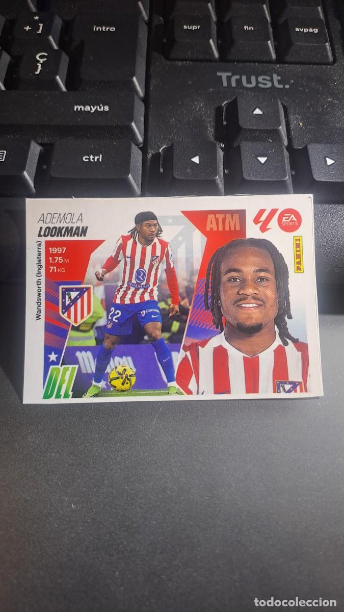 Coleccionismo Cromos antiguos: CROMO LOOKMAN 6 MERCADO DE INVIERNO 6 ATLETICO MADRID LIGA 2025 2026 25 26 ESTE PANINI NUNCA PEGADO