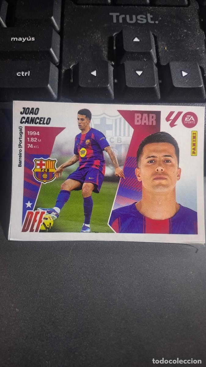 Coleccionismo Cromos antiguos: CROMO JOAO CANCELO 7 MERCADO DE INVIERNO 7 BARCELONA LIGA 2025 2026 25 26 ESTE PANINI NUNCA PEGADO