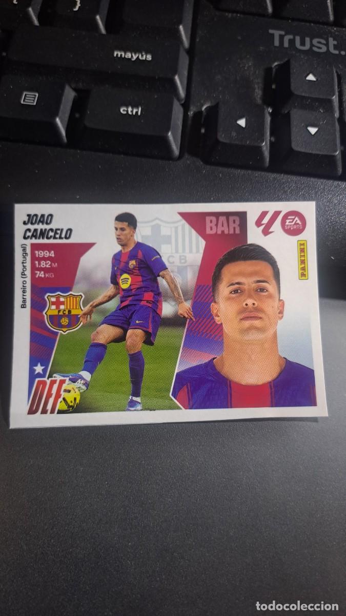 Coleccionismo Cromos antiguos: CROMO JOAO CANCELO 7 MERCADO DE INVIERNO 7 BARCELONA LIGA 2025 2026 25 26 ESTE PANINI NUNCA PEGADO