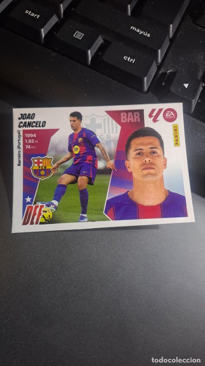 Coleccionismo Cromos antiguos: CROMO JOAO CANCELO 7 MERCADO DE INVIERNO 7 BARCELONA LIGA 2025 2026 25 26 ESTE PANINI NUNCA PEGADO