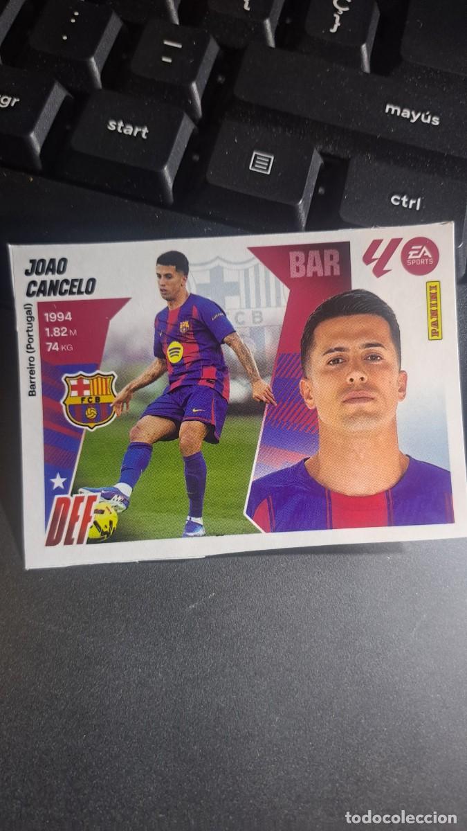 Coleccionismo Cromos antiguos: CROMO JOAO CANCELO 7 MERCADO DE INVIERNO 7 BARCELONA LIGA 2025 2026 25 26 ESTE PANINI NUNCA PEGADO