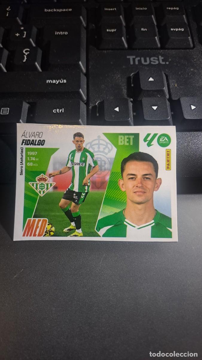 Coleccionismo Cromos antiguos: CROMO FIDALGO 8 MERCADO DE INVIERNO 8 BETIS LIGA 2025 2026 25 26 ESTE PANINI NUNCA PEGADO