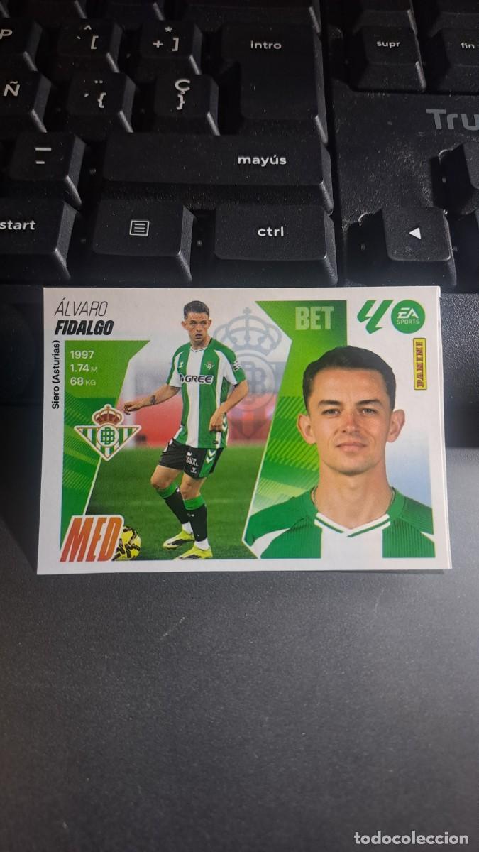 Coleccionismo Cromos antiguos: CROMO FIDALGO 8 MERCADO DE INVIERNO 8 BETIS LIGA 2025 2026 25 26 ESTE PANINI NUNCA PEGADO