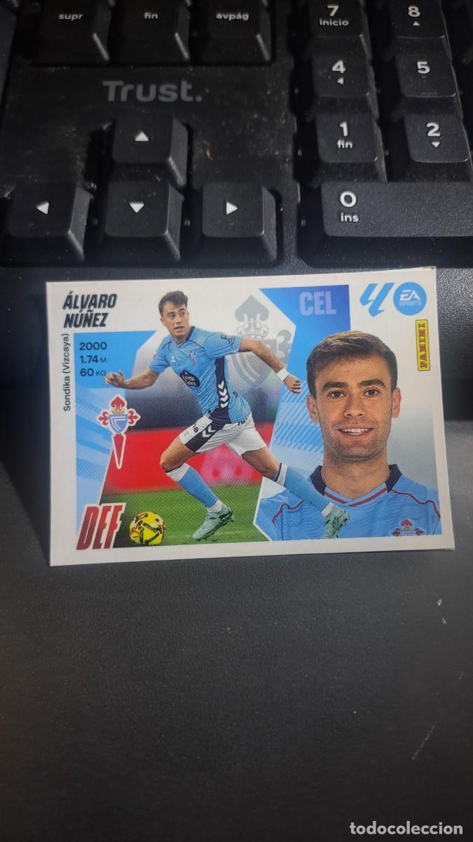 Coleccionismo Cromos antiguos: CROMO ALVARO NU&Ntilde;EZ 9 MERCADO DE INVIERNO 9 CELTA DE VIGO LIGA 2025 2026 25 26 ESTE PANINI NUNCA PEGA