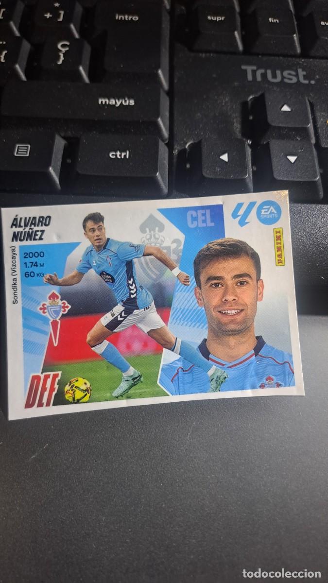 Coleccionismo Cromos antiguos: CROMO ALVARO NU&Ntilde;EZ 9 MERCADO DE INVIERNO 9 CELTA DE VIGO LIGA 2025 2026 25 26 ESTE PANINI NUNCA PEGA