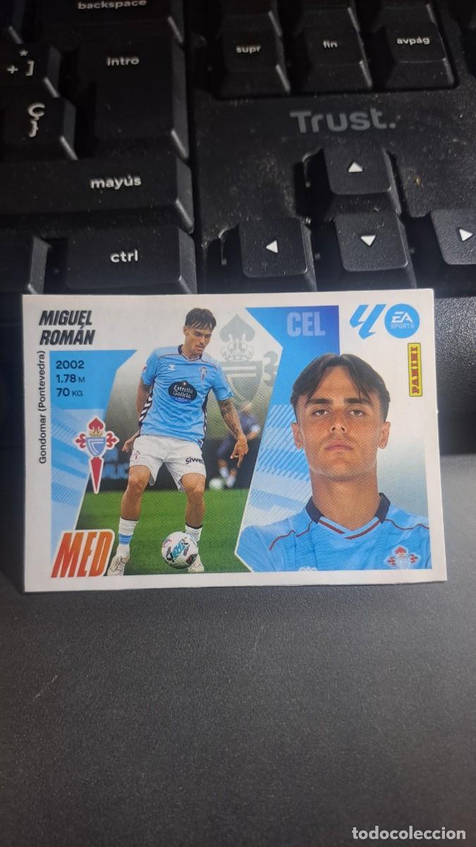 Coleccionismo Cromos antiguos: CROMO MIGUEL ROMAN 11 MERCADO DE INVIERNO 11 CELTA DE VIGO LIGA 2025 2026 25 26 ESTE PANINI NUNCA PE