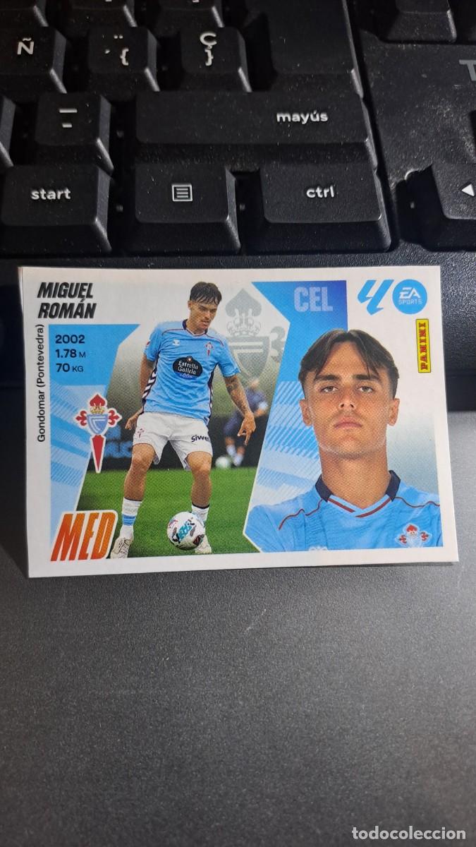 Coleccionismo Cromos antiguos: CROMO MIGUEL ROMAN 11 MERCADO DE INVIERNO 11 CELTA DE VIGO LIGA 2025 2026 25 26 ESTE PANINI NUNCA PE
