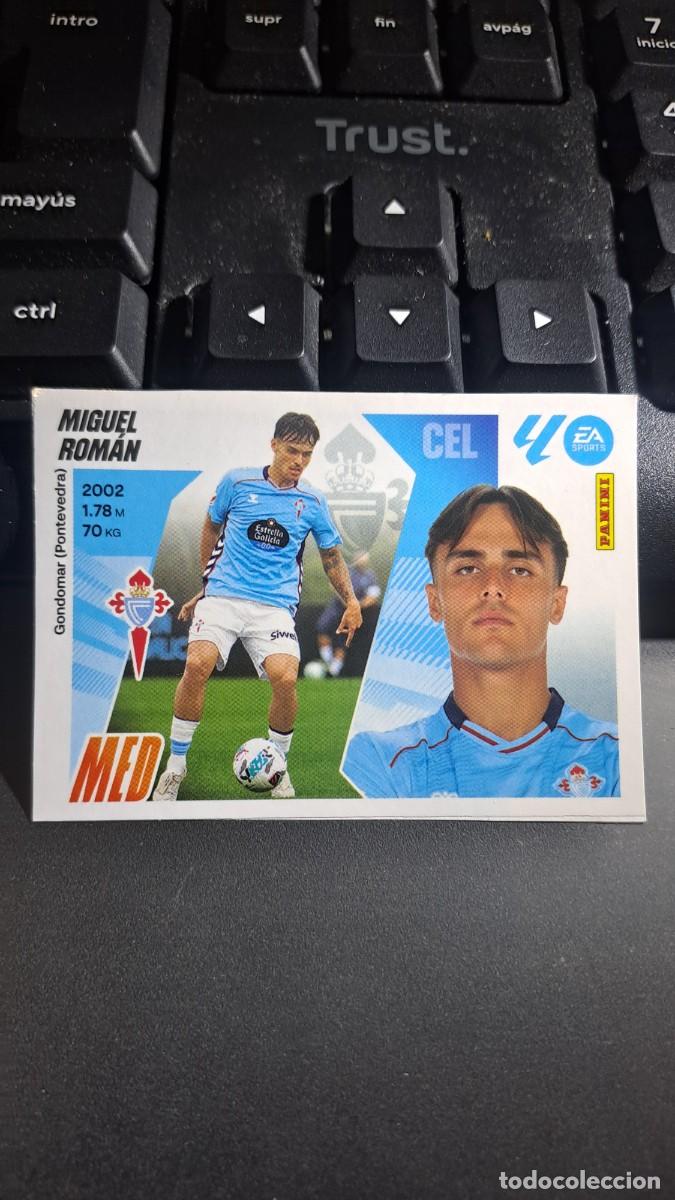 Coleccionismo Cromos antiguos: CROMO MIGUEL ROMAN 11 MERCADO DE INVIERNO 11 CELTA DE VIGO LIGA 2025 2026 25 26 ESTE PANINI NUNCA PE