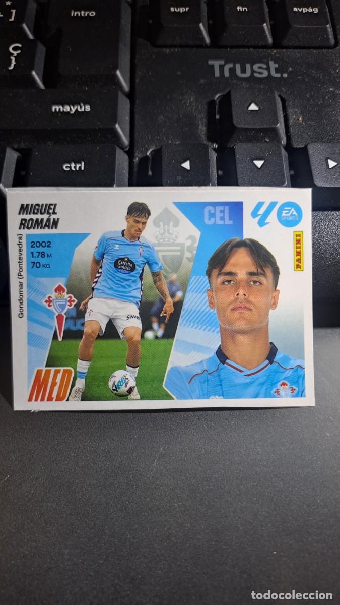 Coleccionismo Cromos antiguos: CROMO MIGUEL ROMAN 11 MERCADO DE INVIERNO 11 CELTA DE VIGO LIGA 2025 2026 25 26 ESTE PANINI NUNCA PE