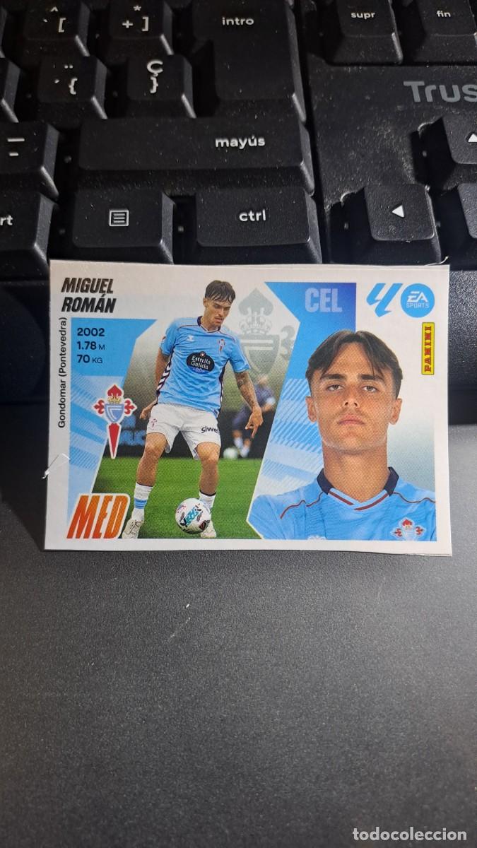 Coleccionismo Cromos antiguos: CROMO MIGUEL ROMAN 11 MERCADO DE INVIERNO 11 CELTA DE VIGO LIGA 2025 2026 25 26 ESTE PANINI NUNCA PE