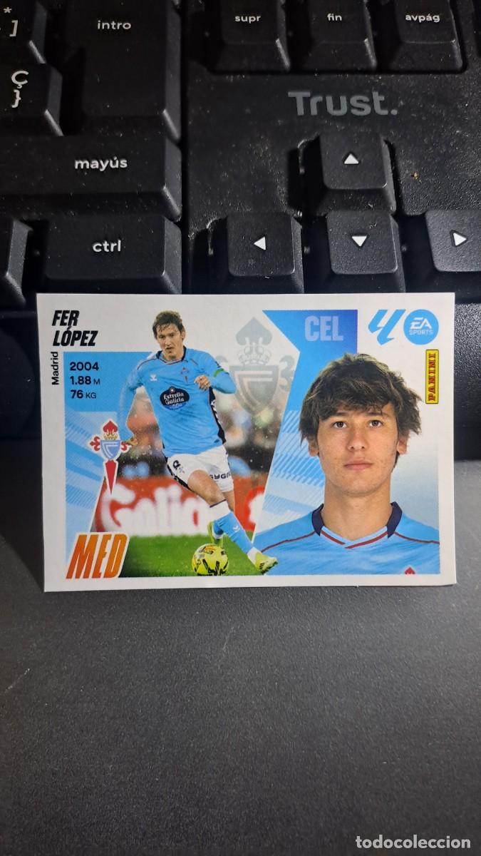 Coleccionismo Cromos antiguos: CROMO FER LOPEZ 12 MERCADO DE INVIERNO 12 CELTA DE VIGO LIGA 2025 2026 25 26 ESTE PANINI NUNCA PEGAD