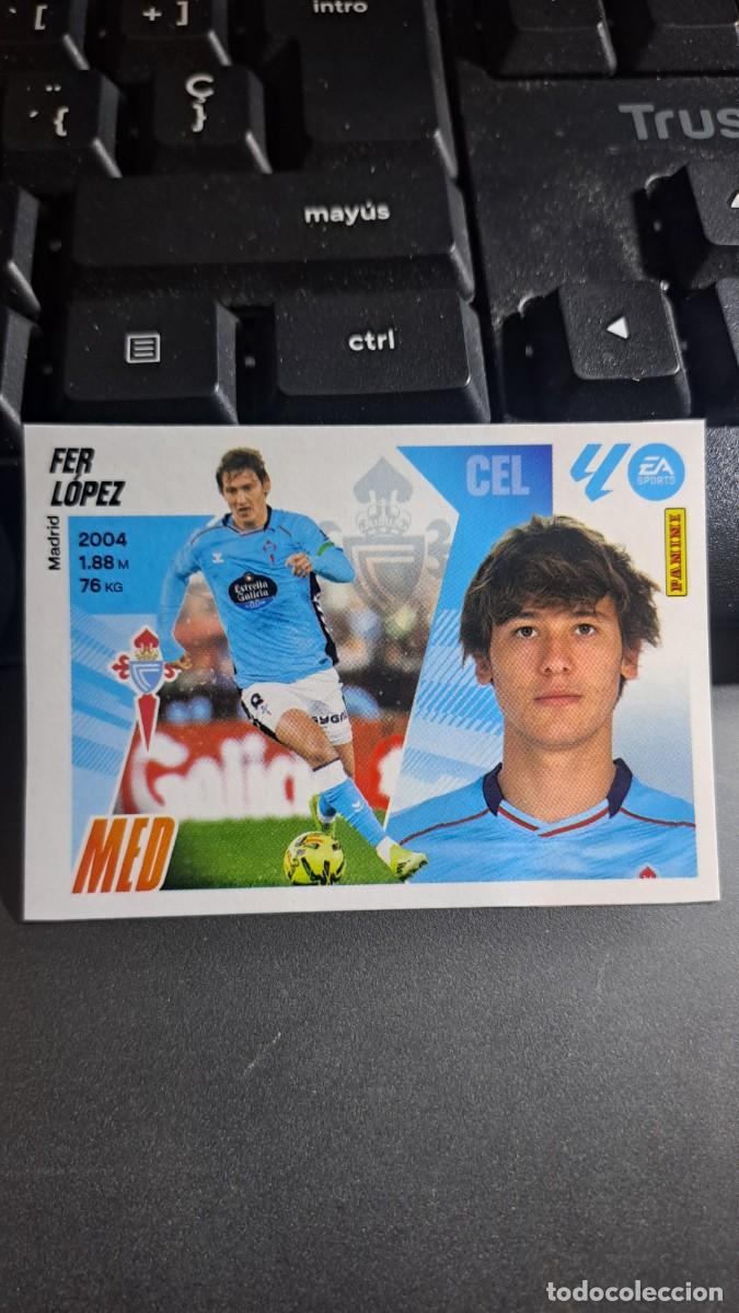 Coleccionismo Cromos antiguos: CROMO FER LOPEZ 12 MERCADO DE INVIERNO 12 CELTA DE VIGO LIGA 2025 2026 25 26 ESTE PANINI NUNCA PEGAD