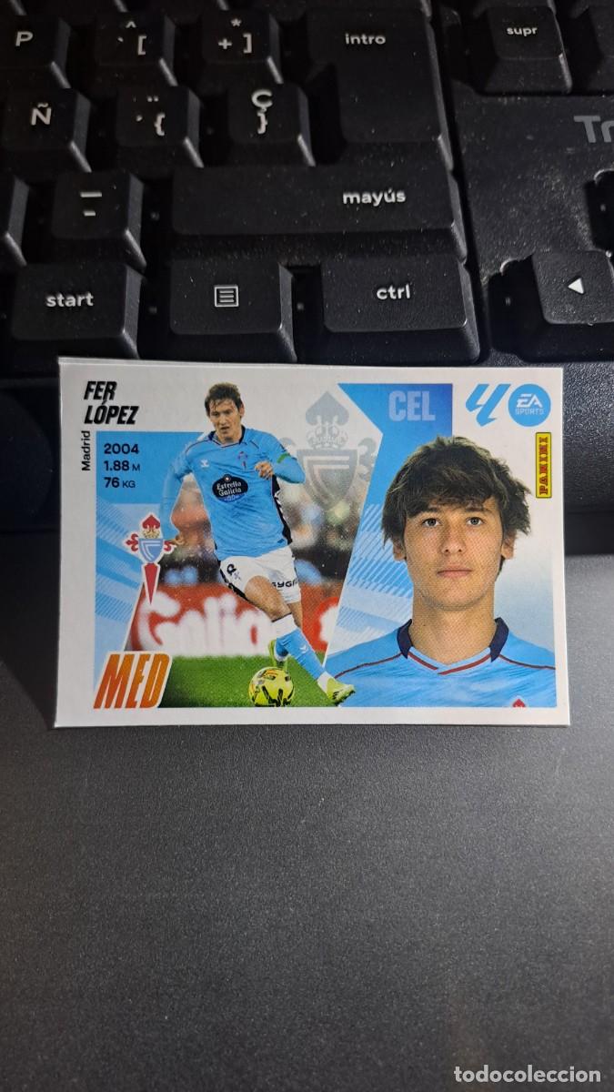 Coleccionismo Cromos antiguos: CROMO FER LOPEZ 12 MERCADO DE INVIERNO 12 CELTA DE VIGO LIGA 2025 2026 25 26 ESTE PANINI NUNCA PEGAD