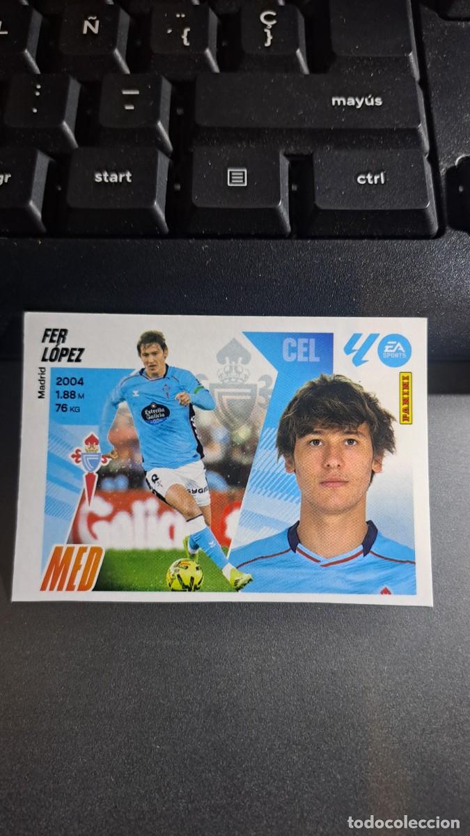 Coleccionismo Cromos antiguos: CROMO FER LOPEZ 12 MERCADO DE INVIERNO 12 CELTA DE VIGO LIGA 2025 2026 25 26 ESTE PANINI NUNCA PEGAD