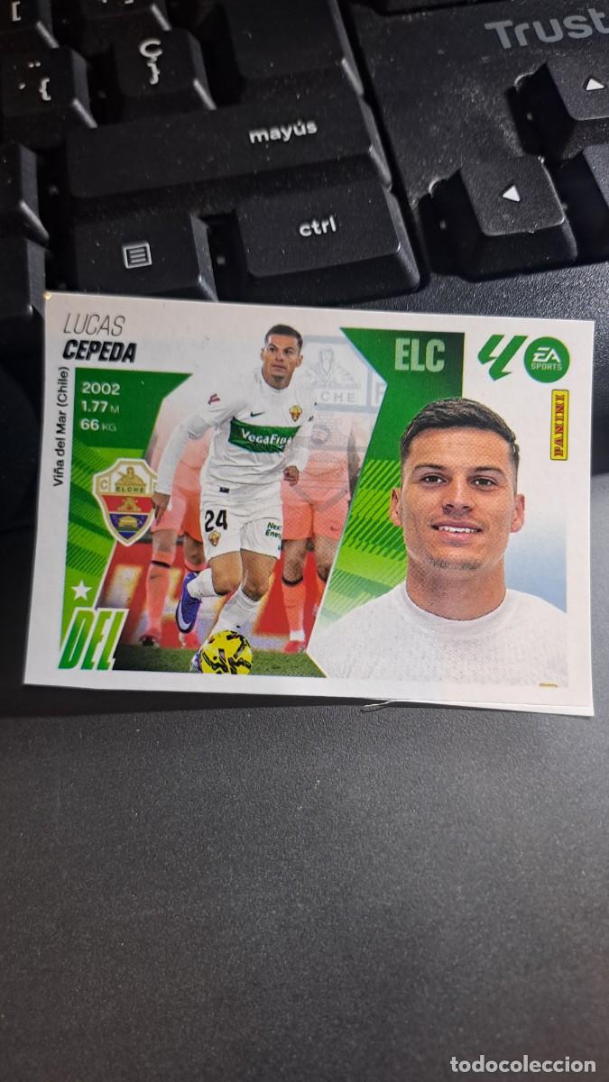 Coleccionismo Cromos antiguos: CROMO CEPEDA 14 MERCADO DE INVIERNO 14 ELCHE LIGA 2025 2026 25 26 ESTE PANINI NUNCA PEGADO