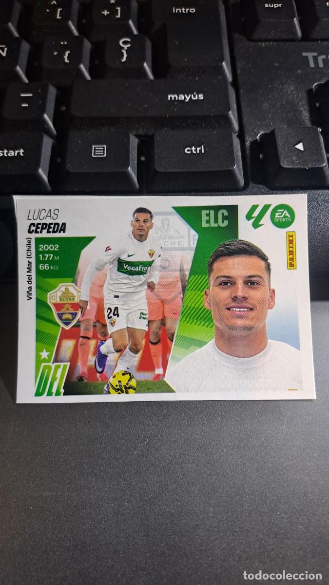 Coleccionismo Cromos antiguos: CROMO CEPEDA 14 MERCADO DE INVIERNO 14 ELCHE LIGA 2025 2026 25 26 ESTE PANINI NUNCA PEGADO