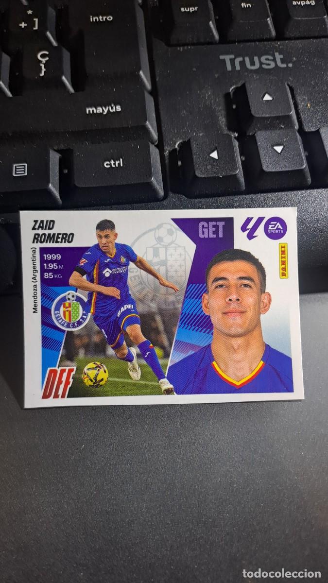 Coleccionismo Cromos antiguos: CROMO ZAID ROMERO 16 MERCADO DE INVIERNO 16 GETAFE LIGA 2025 2026 25 26 ESTE PANINI NUNCA PEGADO