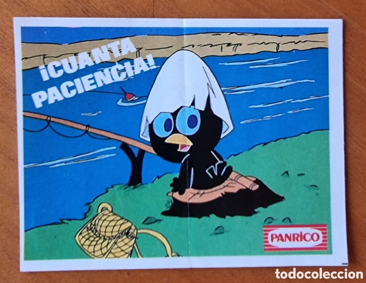 Coleccionismo Cromos antiguos: Cromo Panrico Calimero original ved fotos