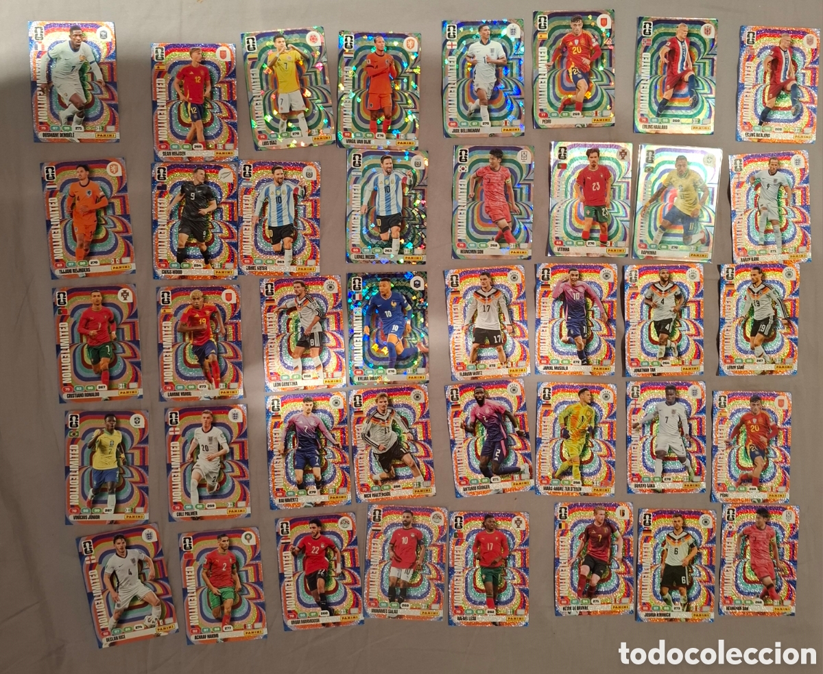 Coleccionismo Cromos antiguos: Lote 40 ediciones limitadas adrenalyn world cup 2026 mundial