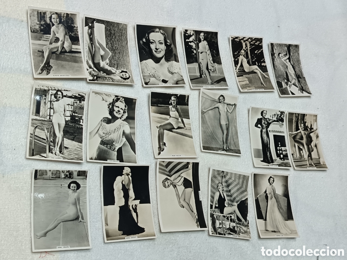 Coleccionismo Cromos antiguos: COLECCI&Oacute;N DE CROMOS , FOTOGRAFIAS REALES, CIGARRILLOS STATE EXPRESS.