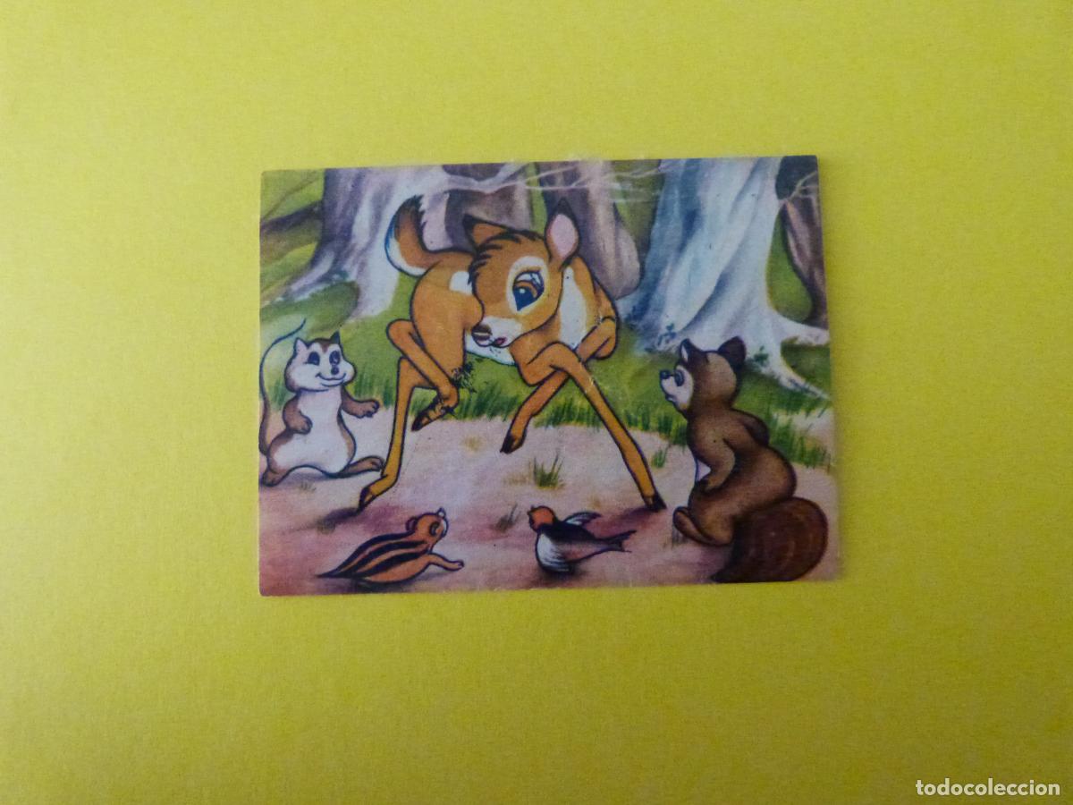 Coleccionismo Cromos antiguos: CROMO PAPEL BAMBI DESPEGADO N&ordm; 34 A&Ntilde;O 1961 ALBUM BAMBI FHER