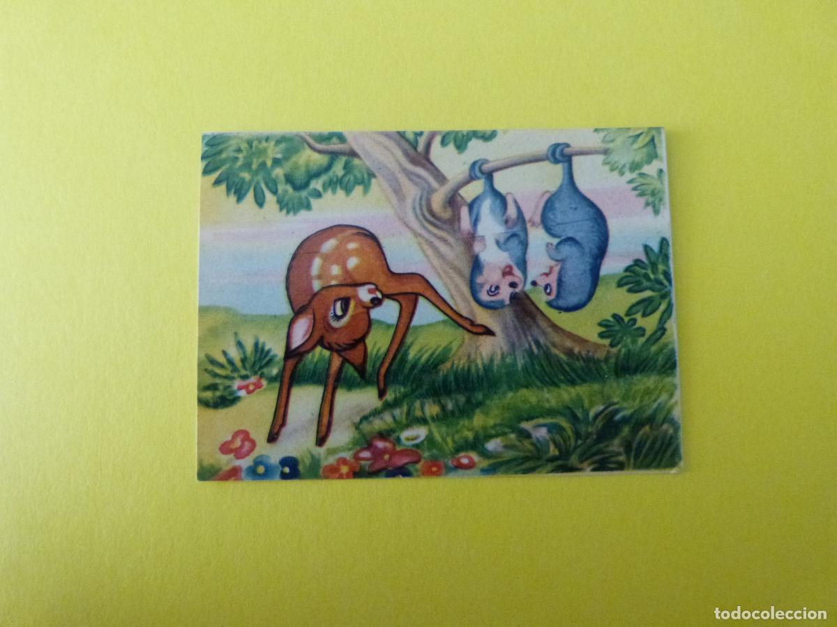 Coleccionismo Cromos antiguos: CROMO PAPEL BAMBI DESPEGADO N&ordm; 37 A&Ntilde;O 1961 ALBUM BAMBI FHER