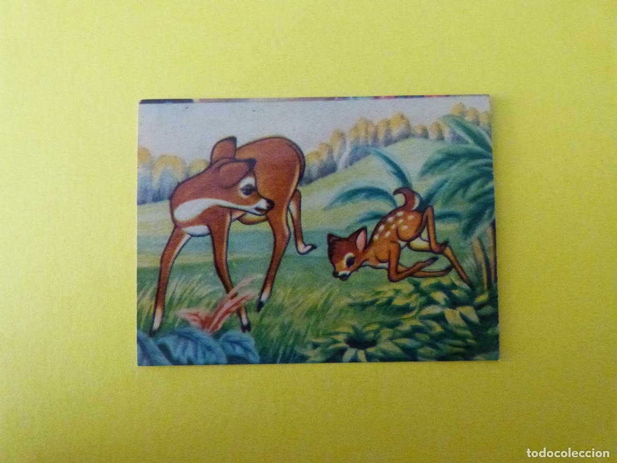 Coleccionismo Cromos antiguos: CROMO PAPEL BAMBI DESPEGADO N&ordm; 38 A&Ntilde;O 1961 ALBUM BAMBI FHER