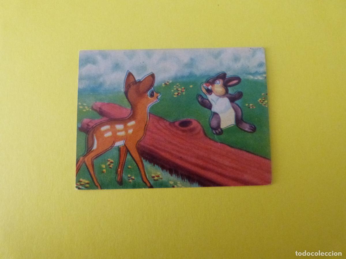 Coleccionismo Cromos antiguos: CROMO PAPEL BAMBI DESPEGADO N&ordm; 47 A&Ntilde;O 1961 ALBUM BAMBI FHER