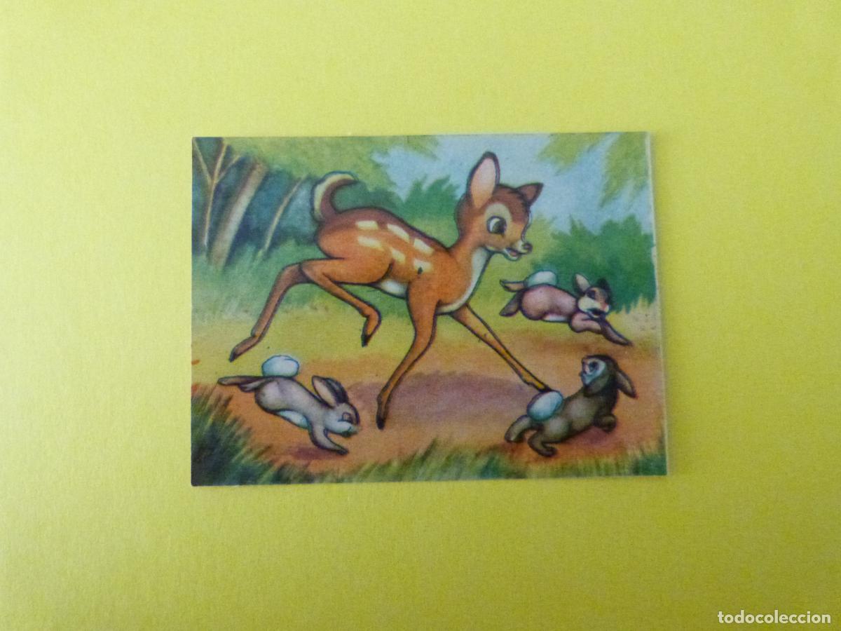 Coleccionismo Cromos antiguos: CROMO PAPEL BAMBI DESPEGADO N&ordm; 44 A&Ntilde;O 1961 ALBUM BAMBI FHER