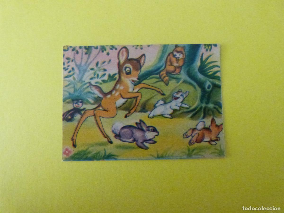Coleccionismo Cromos antiguos: CROMO PAPEL BAMBI DESPEGADO N&ordm; 53 A&Ntilde;O 1961 ALBUM BAMBI FHER