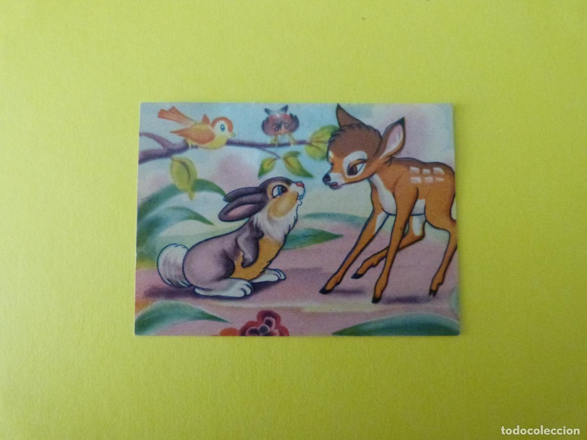 Coleccionismo Cromos antiguos: CROMO PAPEL BAMBI DESPEGADO N&ordm; 57 A&Ntilde;O 1961 ALBUM BAMBI FHER